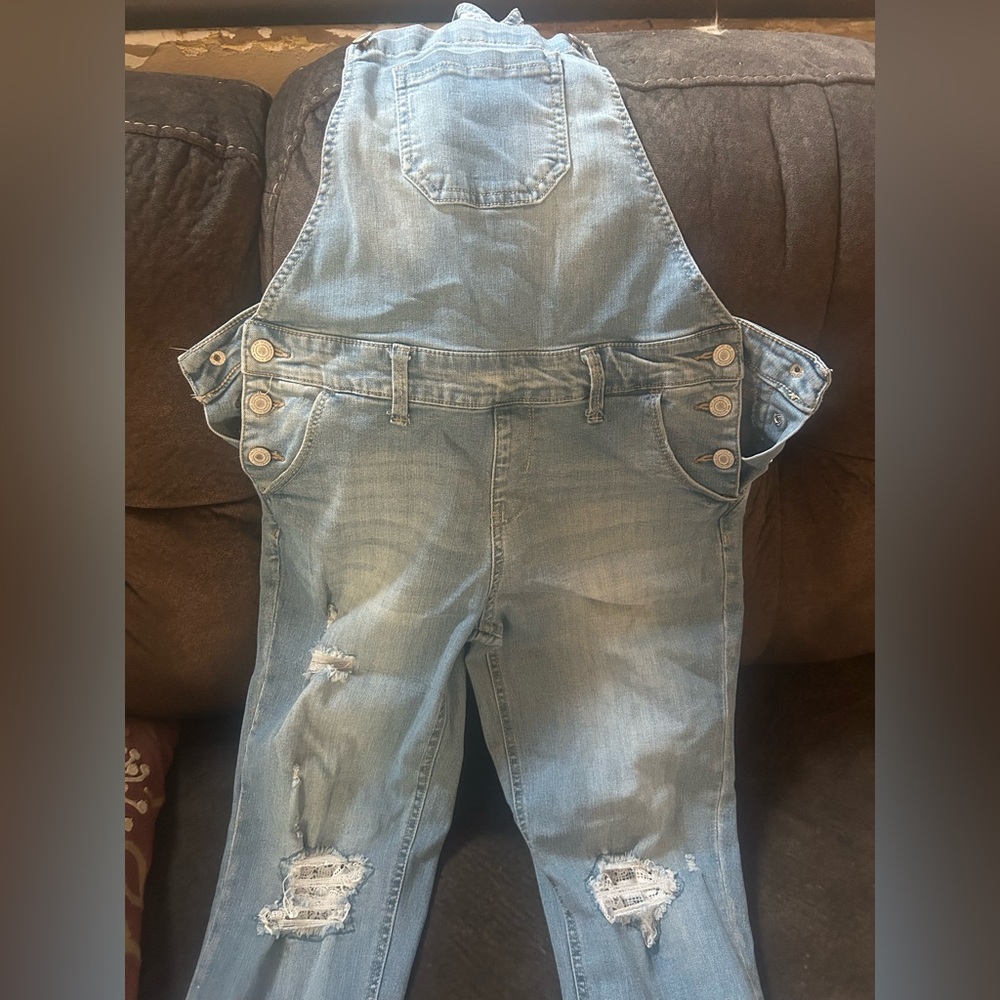 Girls Jean overalls size 16